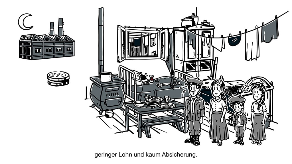 Ausschnitt aus dem Film Kaiserreich und Moderne © Haus der Bayerischen Geschichte, Augsburg
